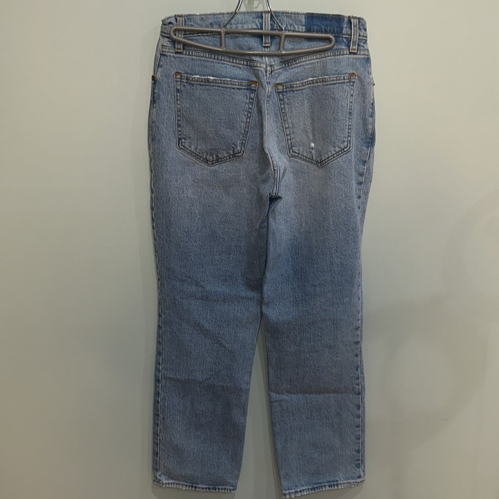 Abercrombie and Fitch the 90s straight leg ultra high in curve love - Picture 5 of 10